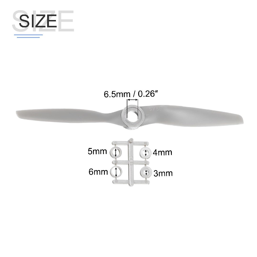 4.7 x 4.7 Electric Prop with Adaptors
