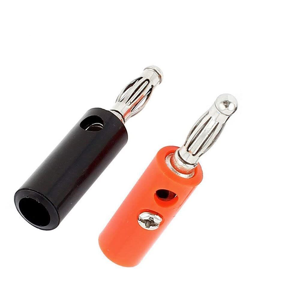 4mm Banana plug set Red/Black