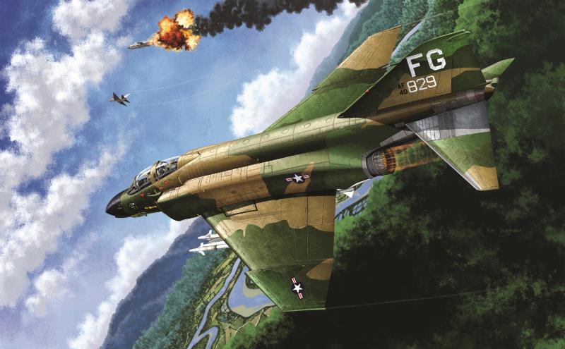 Academy 1/48 F-4C \"VIETNAMESE WAR\"