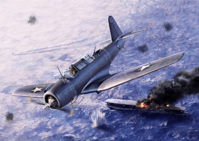 Academy 1/48 SB2U-3 Vindicator \"Battle of Midway\"