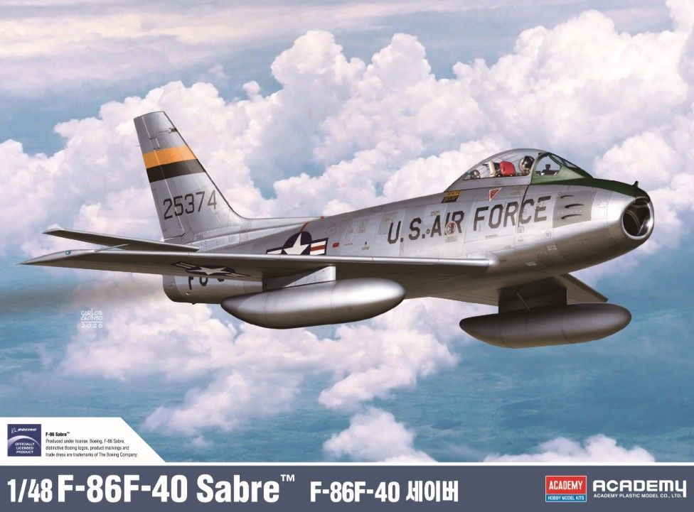 Academy 1/48 F-86F-40 Sabre