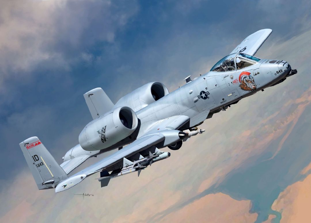 Academy 1/48 A-10C \"Nose Art\"