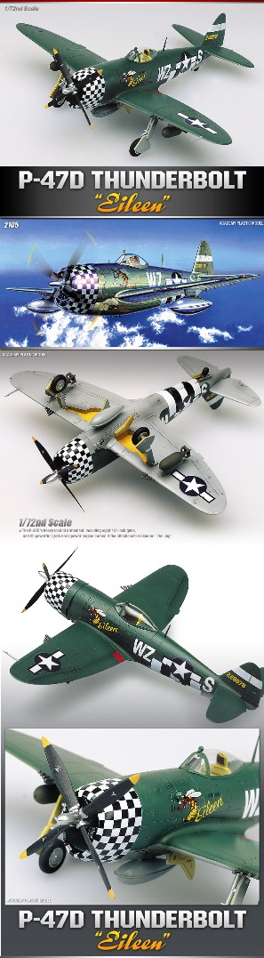 Academy 1/72 P-47D \"EILEEN\"