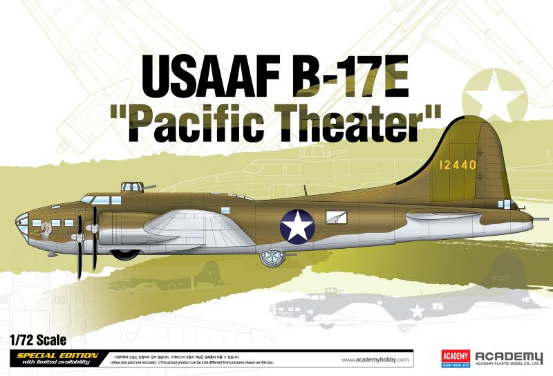 Academy 1/72 USAAF B-17E \"Pacific Theater\"