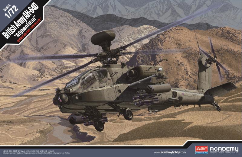 Academy 1/72 British Army AH-64 \"Afghanistan\"