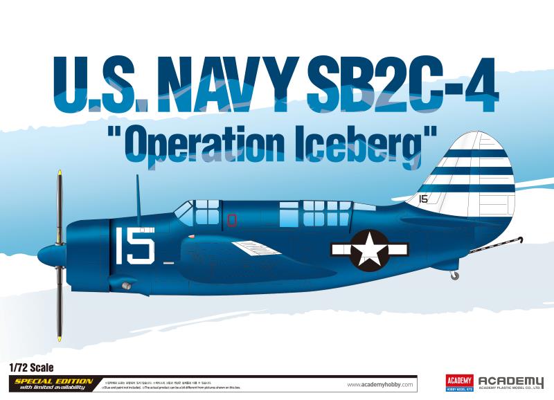 Academy 1/72 U.S.Navy SB2C-4 \"Operation Iceberg\" LE: