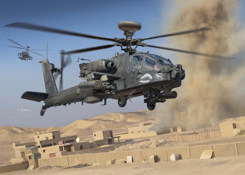 Academy 1/72 U.S.Army AH-64D Block II \"Late Version\"