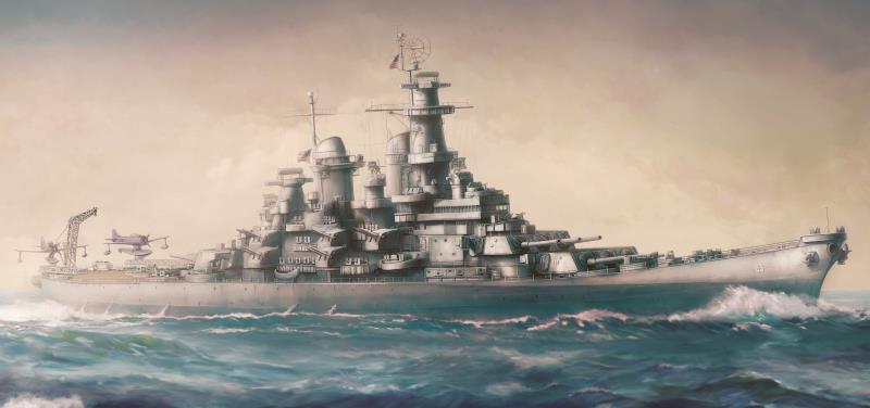 Academy 1/700 USS Missouri BB-63 Modeler\'s Edition