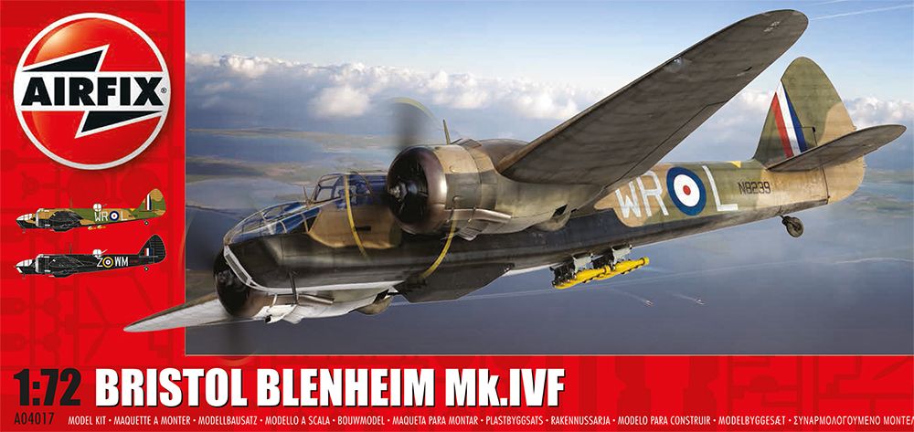 AIR04016 BRISTOL BLENHEIM MkIV (FIGHTER) (1/72)