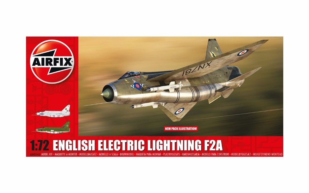 AIR04054A ENGLISH ELECTRIC LIGHTNING F2A (1/72)