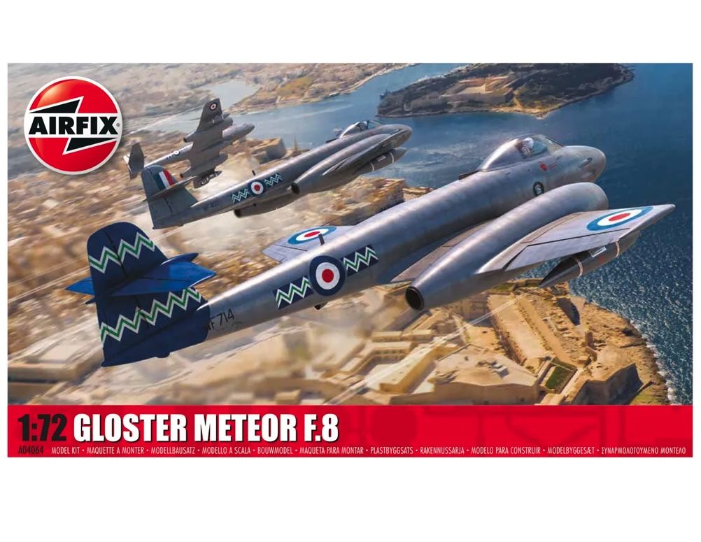 AIR04064 GLOSTER METEOR ELECTRIC LIGHTNING F2A (1/72)