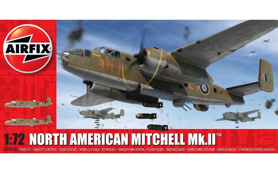 AIR06020 NORTH AMERICAN B25 MITCHELL(1/72)