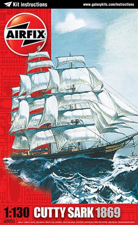 Airfix 1:130th Scale \"Vintage Classics\" Cutty Sark