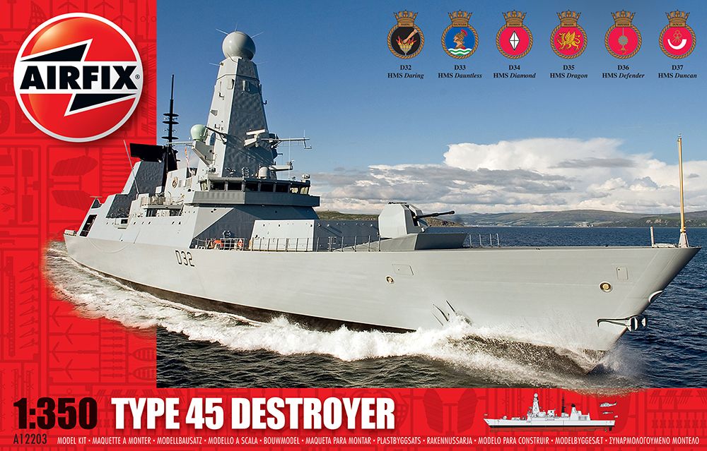 AIR12203 TYPE 45 DESTROYER (1/350)