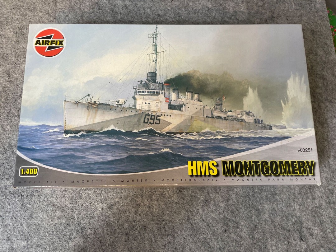 AIRA03251 HMS Montgomery 1/400 Battleship