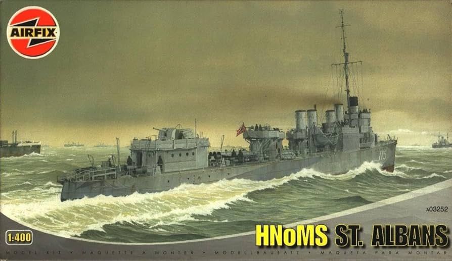 AIRA03252 HNoMS St. Albans 1/400 Destroyer