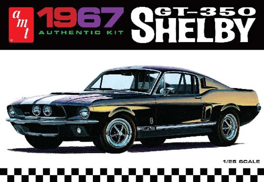 AMT 1967 GT-350 Shelby 1/25 Model Kit (Level 2)