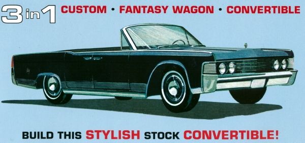 1965 Lincoln Continental Wagon 1/25 - Click Image to Close