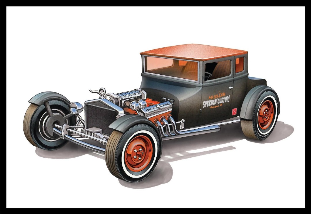 Ford Chopped Model T 1/25 2 kits in 1