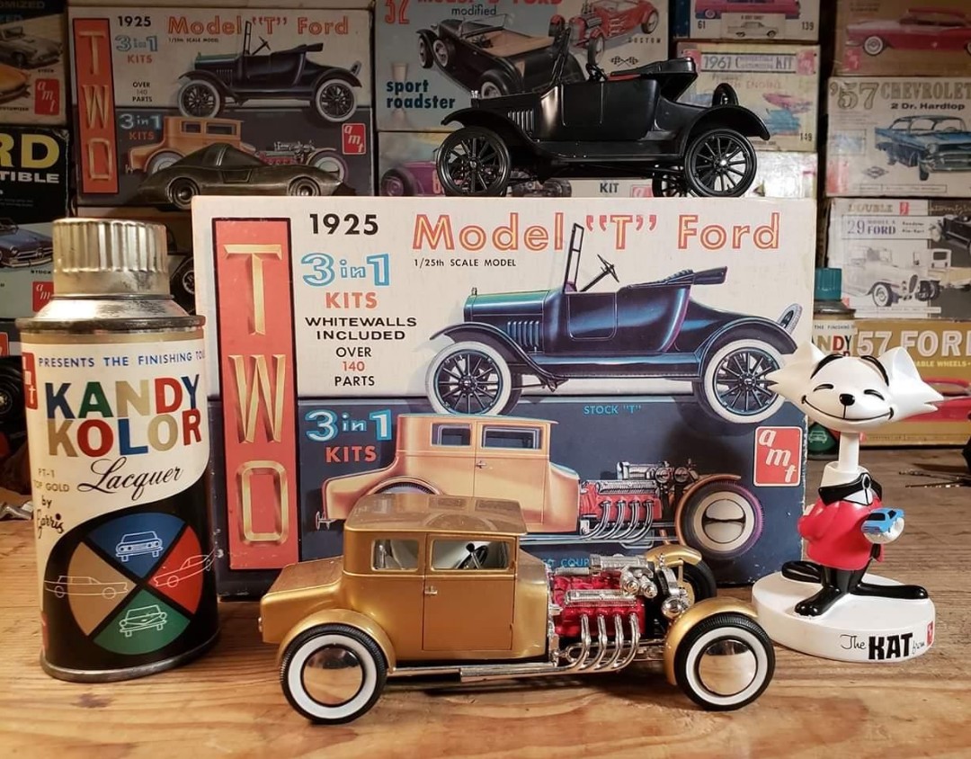 Ford Chopped Model T 1/25 2 kits in 1