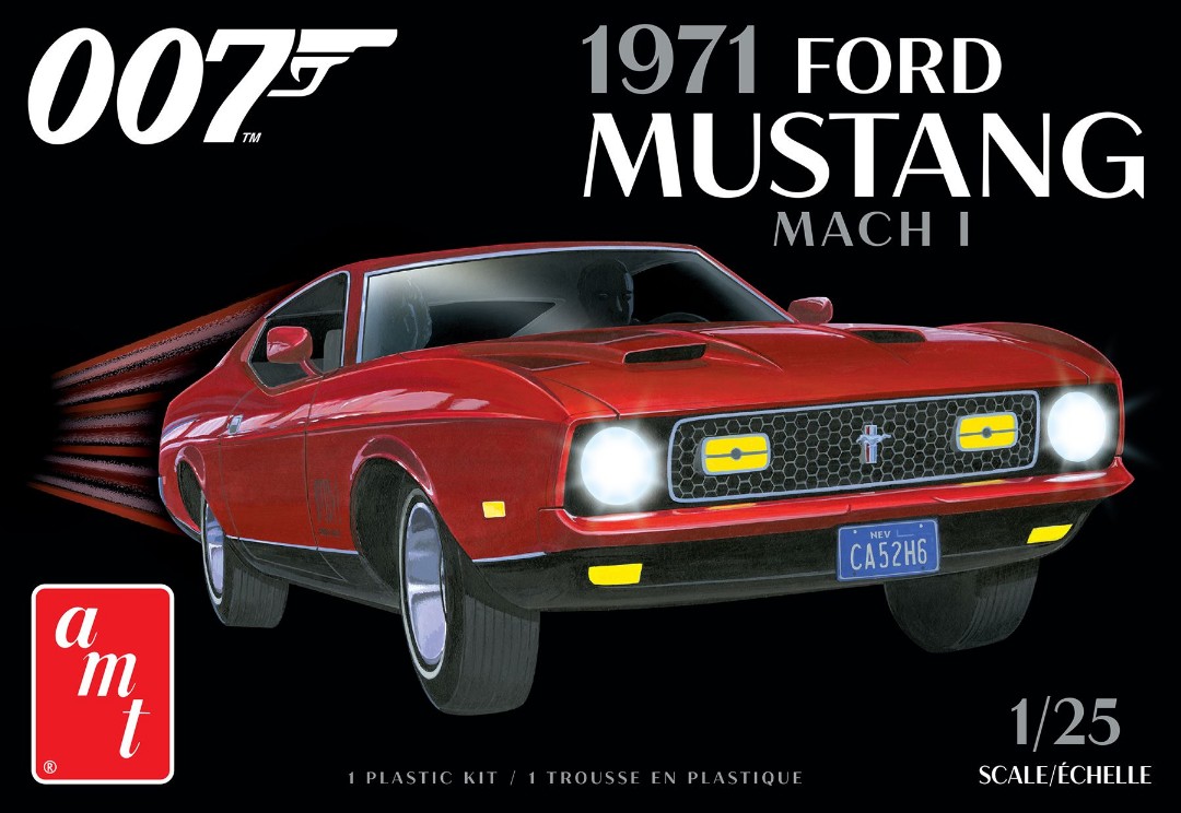 AMT1187 JAMES BOND 1971 FORD MUSTANG MACH 1