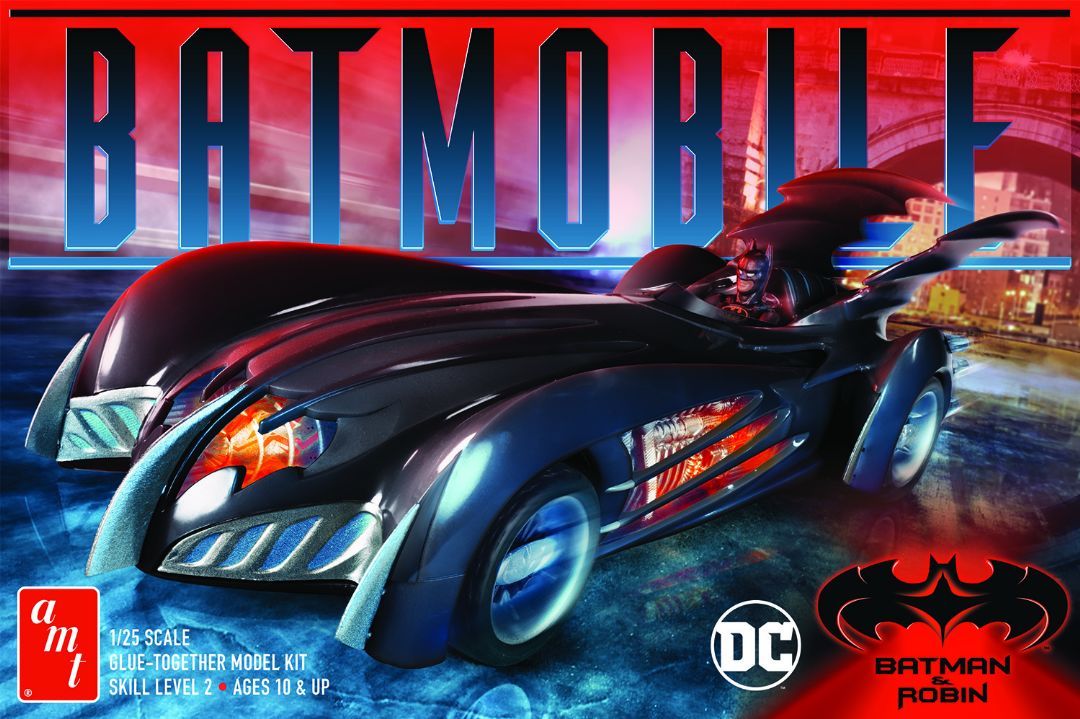 AMT Batman and Robin Batmobile 1/25 Model Kit
