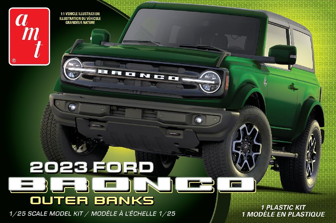 AMT 2023 Ford Bronco Outer Banks 1/25 Model Kit (Level 2)