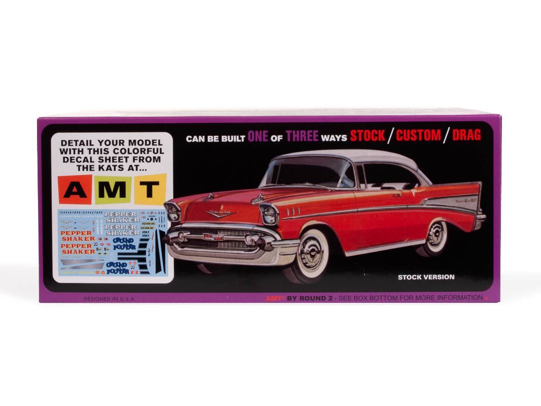 AMT 1957 Chevy Bel Air \"Pepper Shaker\" 1/25 (Level 2)