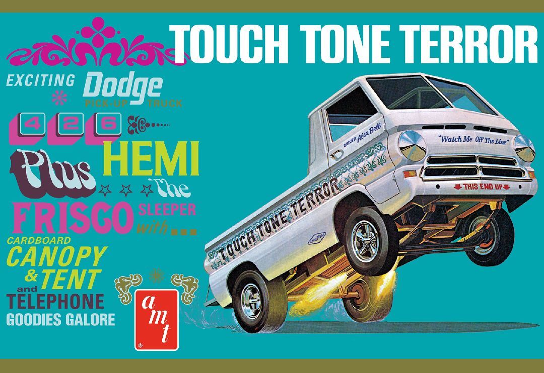AMT 1/25 1966 Dodge A100 Pickup \"Touch Tone Terror\"