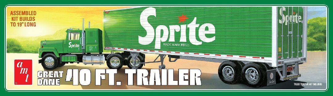 AMT Great Dane Dry Goods Trailer Sprite 1/25 (Level 2)