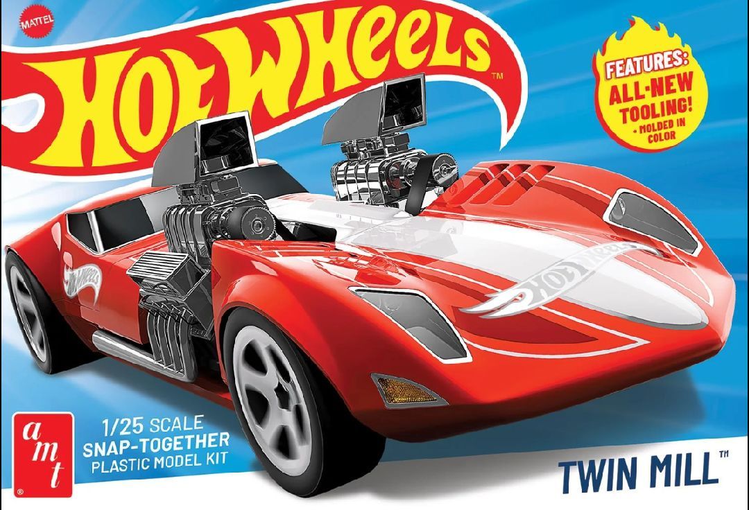 AMT 1/25 Twin Mill Hot Wheels Snap kit
