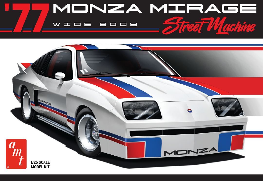 AMT 1/25 1977 Chevy Monza SS Model Kit (Level 2) 1/25