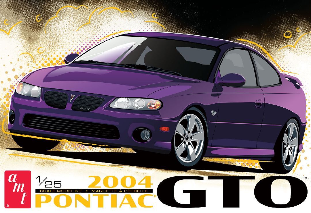 AMT 1/25 2004 Pontiac GTO Model Kit (Level 2)