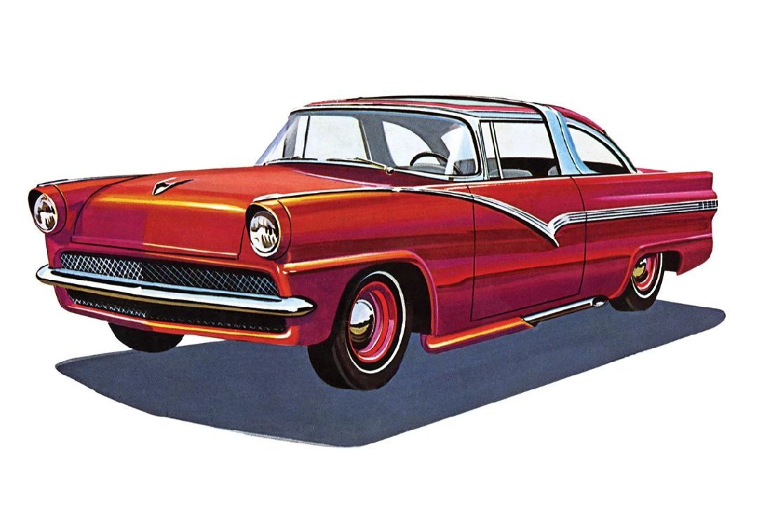 AMT 1/25 1956 Ford Hardtop \"Haulin Vicky\"