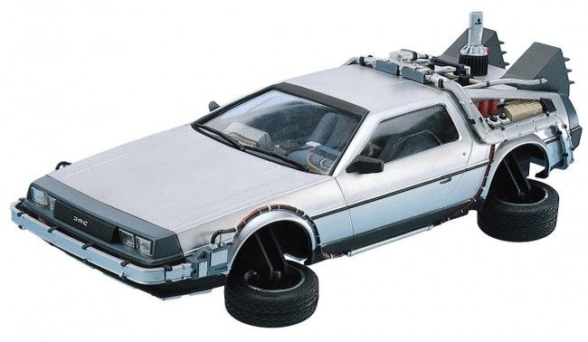1/24 Back to the Future DeLorean Part 1