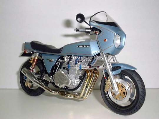 1/12 Kawasaki Z1-R Custom 1978