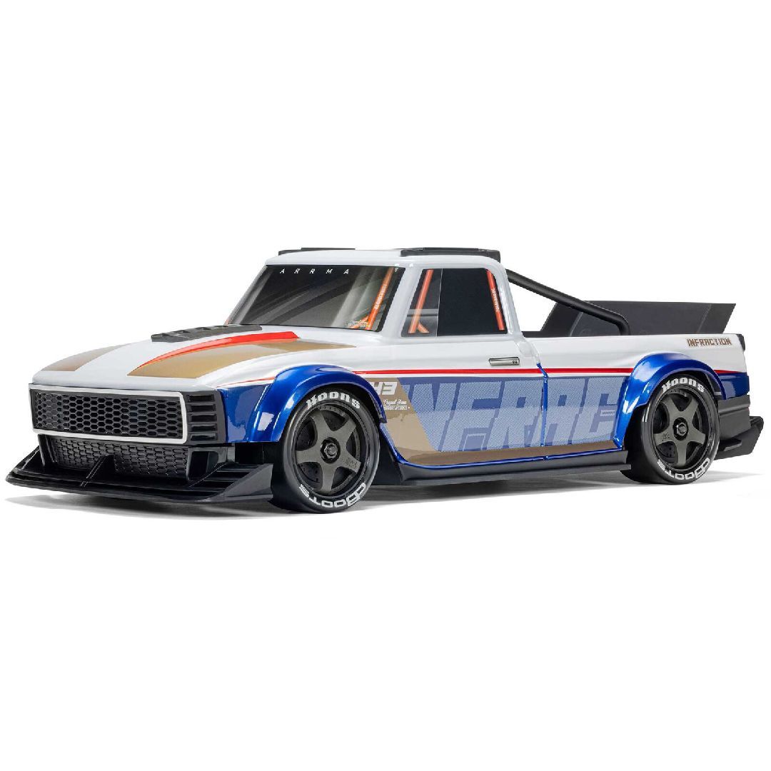 Arrma 1/12 INFRACTION GROM 3S 4X4 Brushless RTR - Blu Oct 25 ETA
