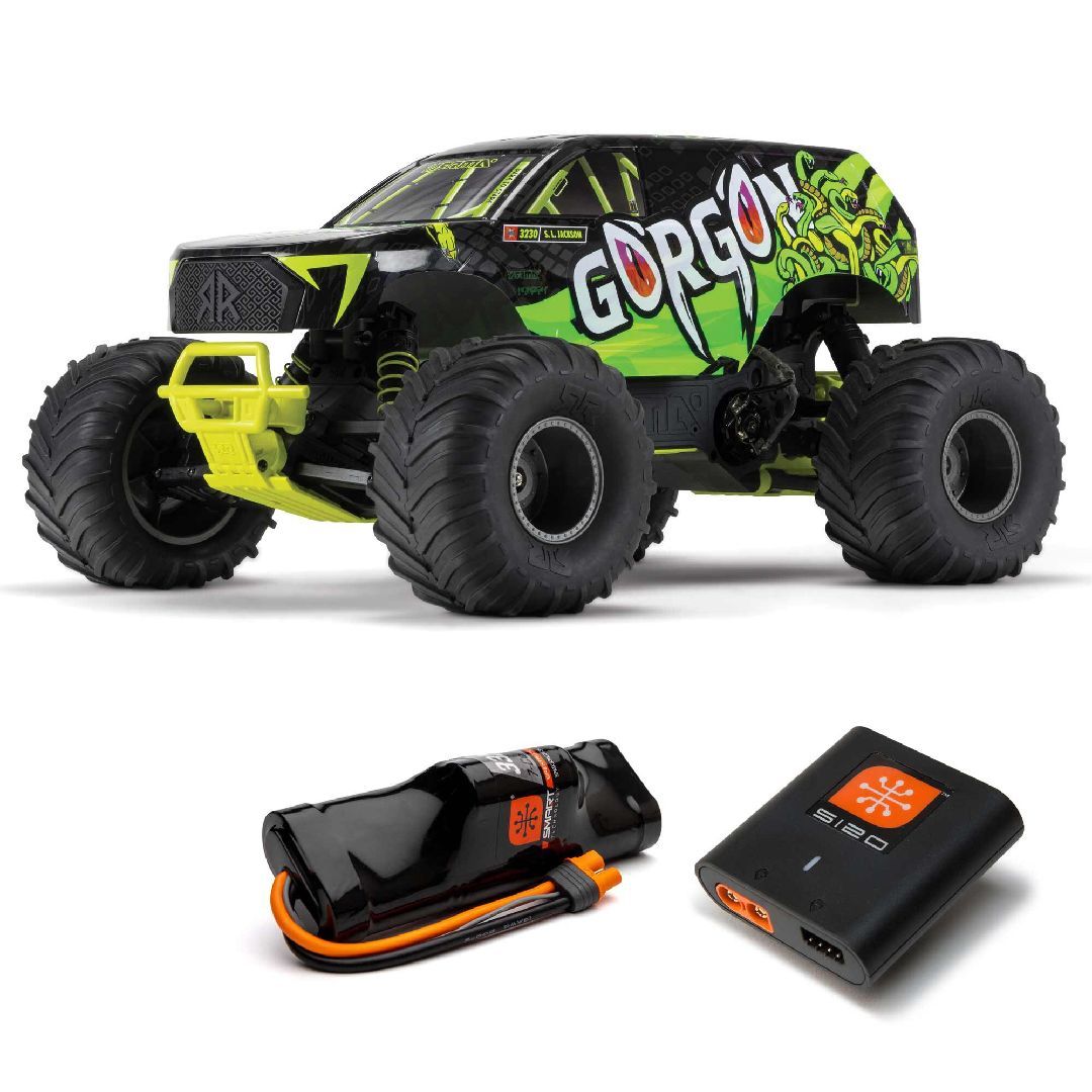 Arrma 1/10 GORGON 2wd Monster Truck RTR - Green