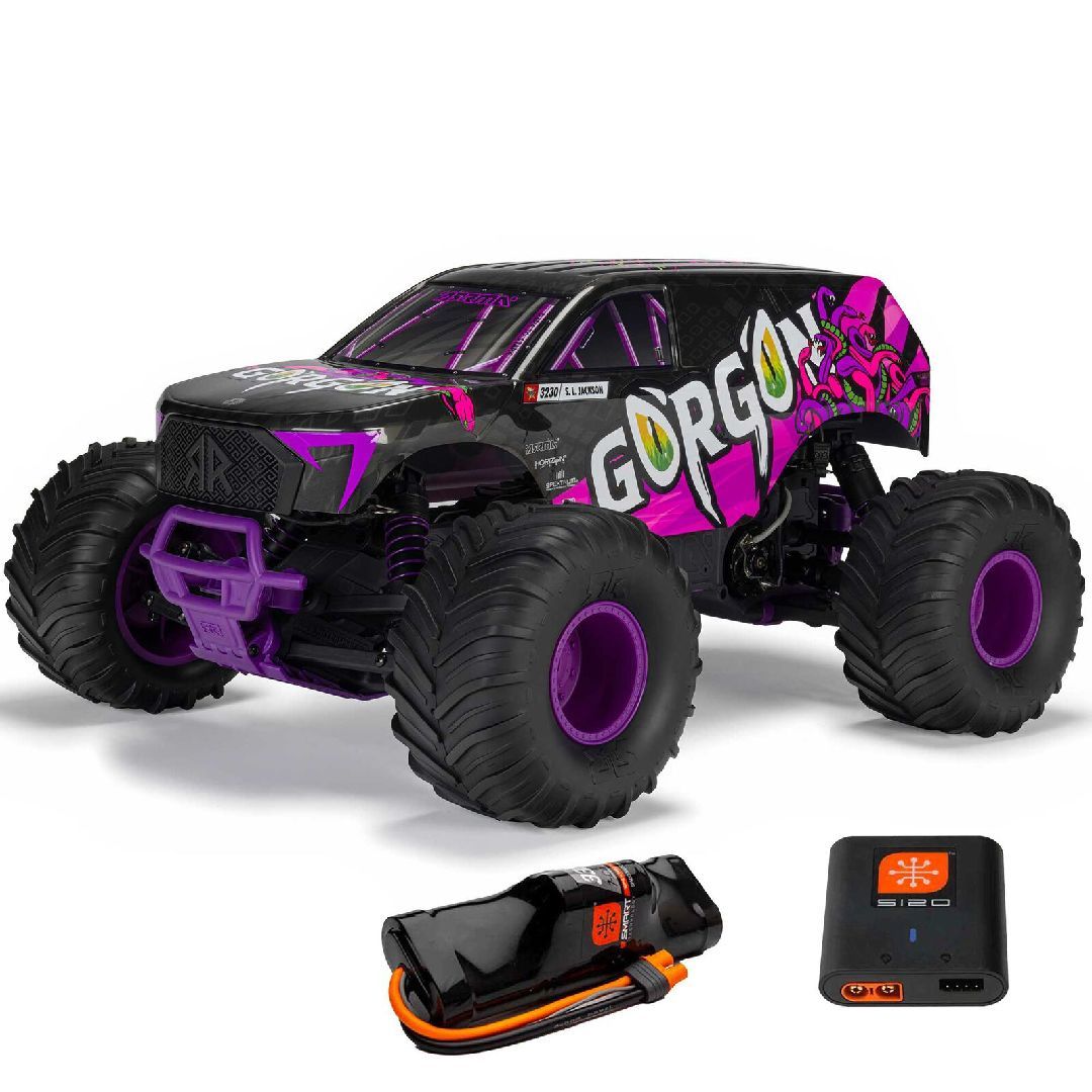 Arrma 1/10 GORGON 2wd Monster Truck RTR - Purple