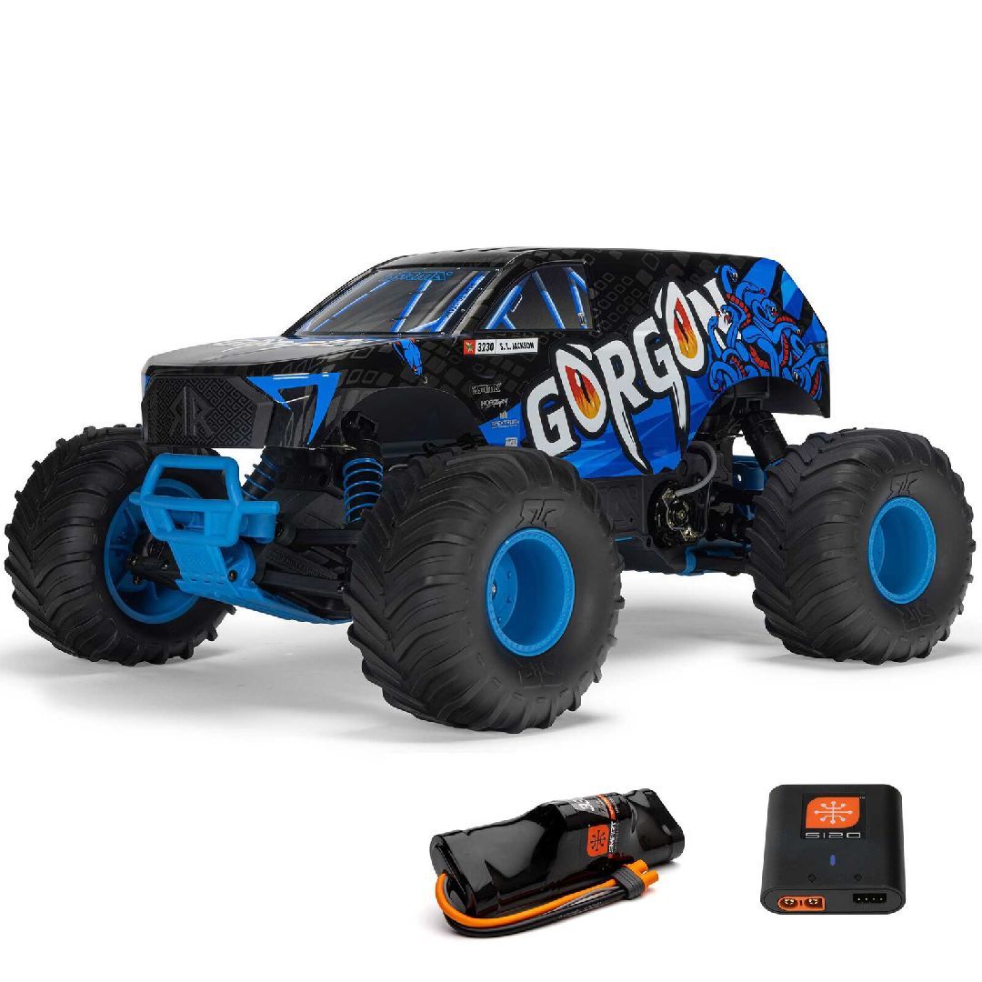 Arrma 1/10 GORGON 2wd Monster Truck RTR - Blue