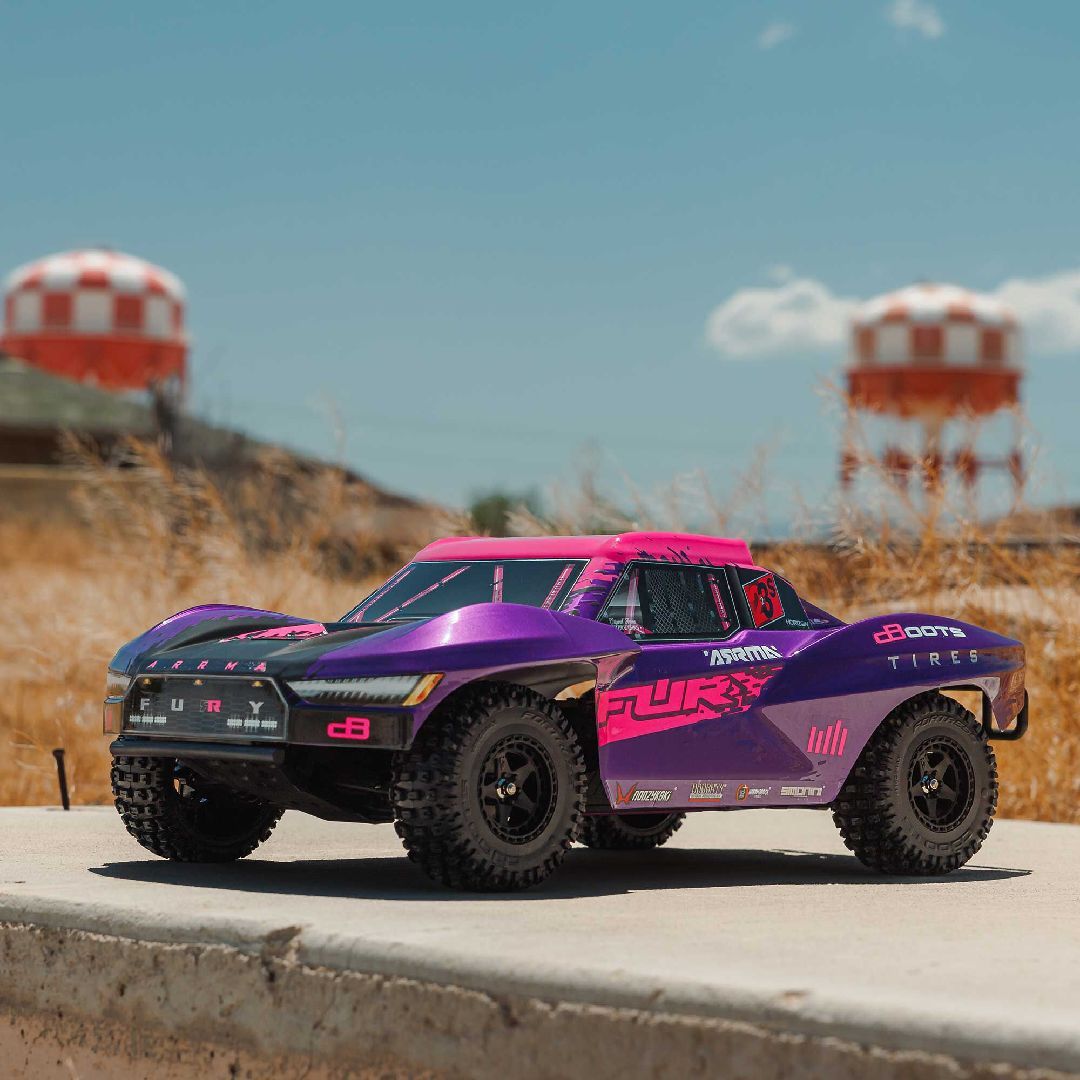 Arrma 1/10 FURY BLX 2wd Short Course RTR - Purple