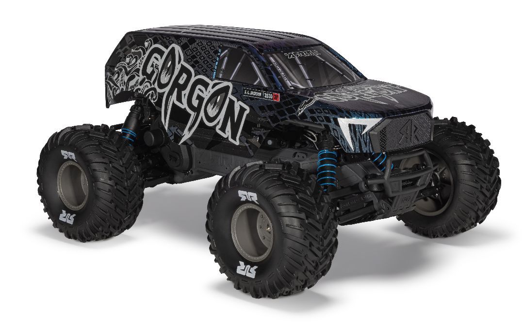 Arrma 1/10 GORGON 223S 2WD RTR Monster Truck - Blue/Black