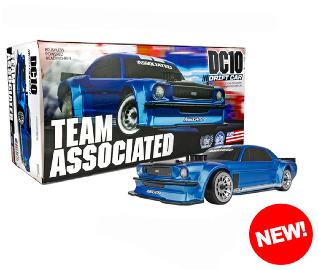 Team Associated DC10 Drift Car Ready-To-Run