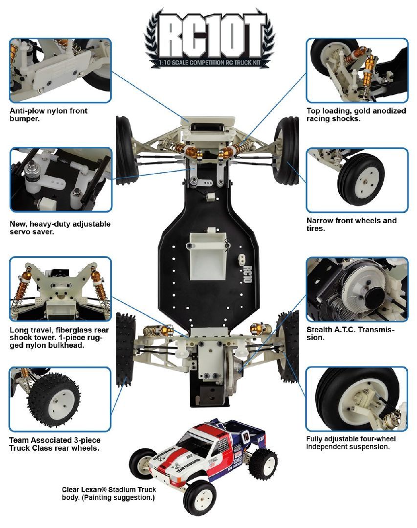 Team Associated RC10T Classic Kit Limited ed