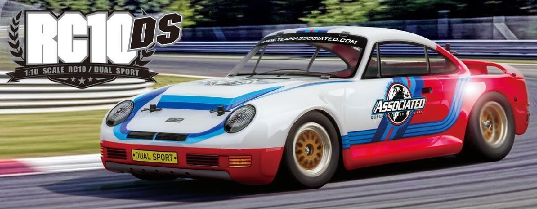 Team Associated RC10DS Porsche 959 Dual Sport Chassis Kit