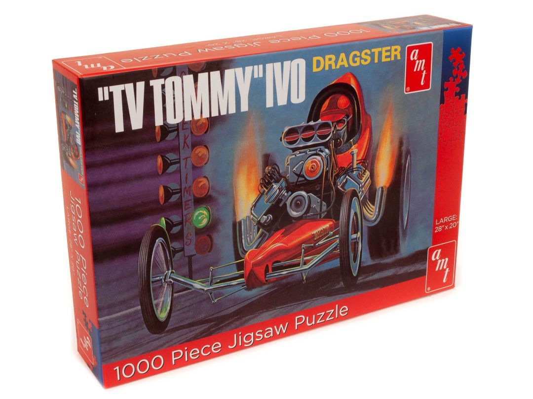 AMT \"TV Tommy Ivo\" Dragster 1,000 pc Jigsaw Puzzle