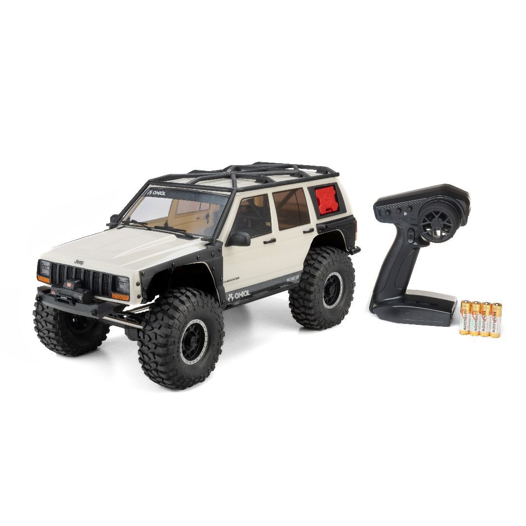 Axial 1/10 SCX10 III Jeep Cherokee XJ 4X4 RTR, White ETA Oct 10