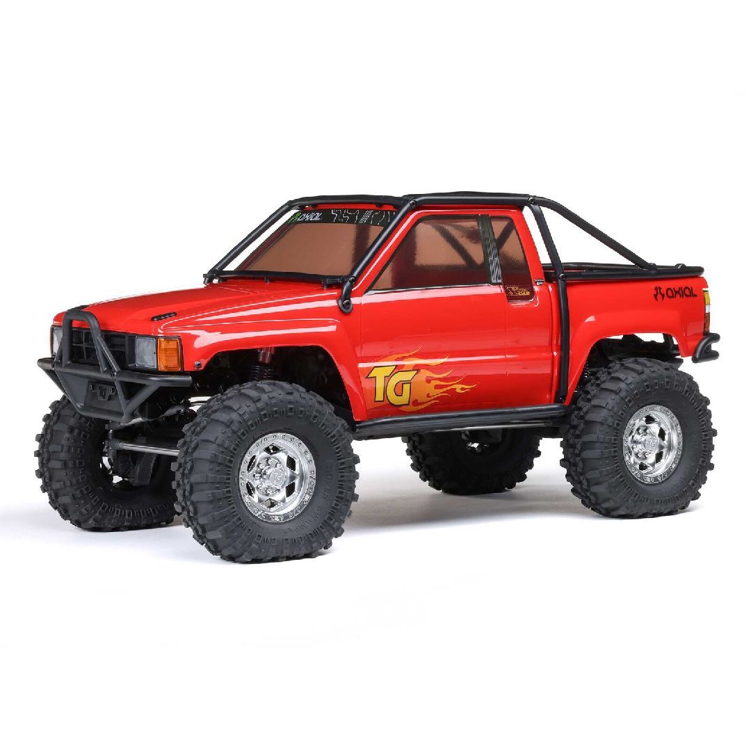 1/10 SCX10 III 1987 Toyota SR5 Brushed 4x4 RTR - Red
