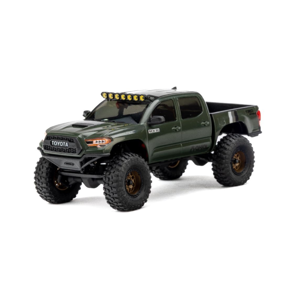 Axial 1/30 SCX30 Toyota Tacoma 4X4 RTR - Extreme Off-Road Green