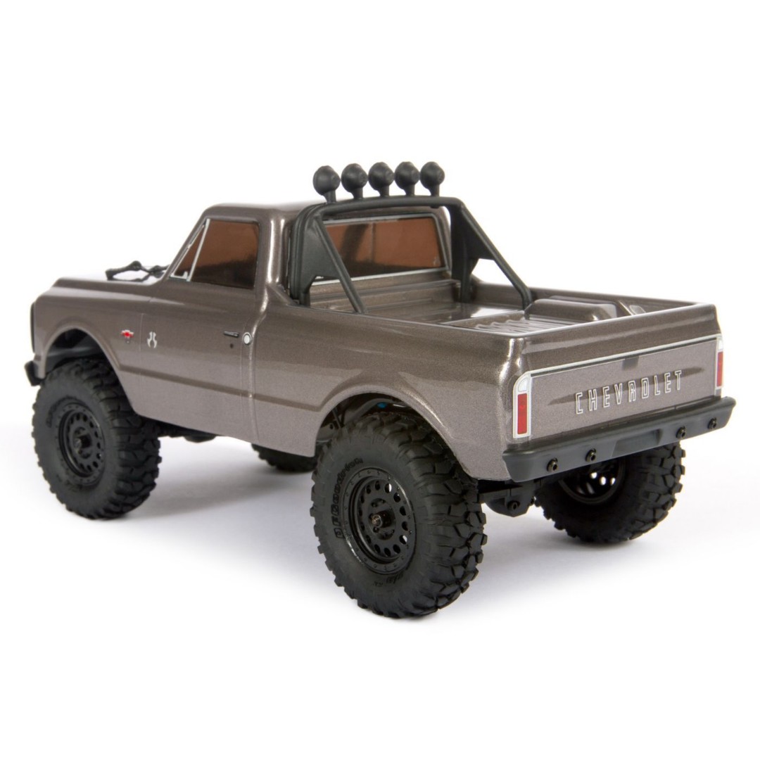 1/24 SCX24 1967 Chevrolet C10 4WD Truck Brushed RTR, Silver